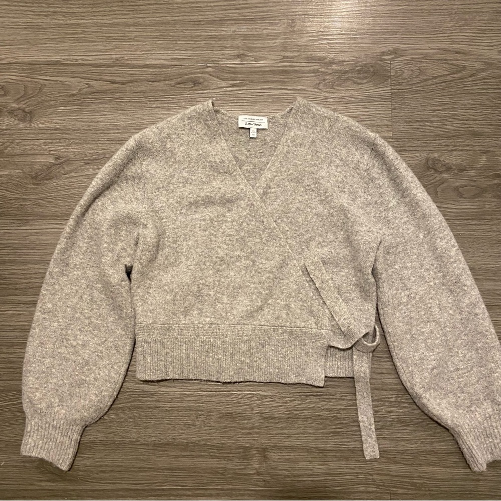 Other Stories Wrap Cardigan Sweater size S
